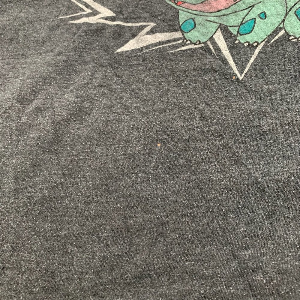 2010s Pokemon Gen 1 Starters DIstressed Graphic Soft Heathered Graphic T… - Picture 8 of 12